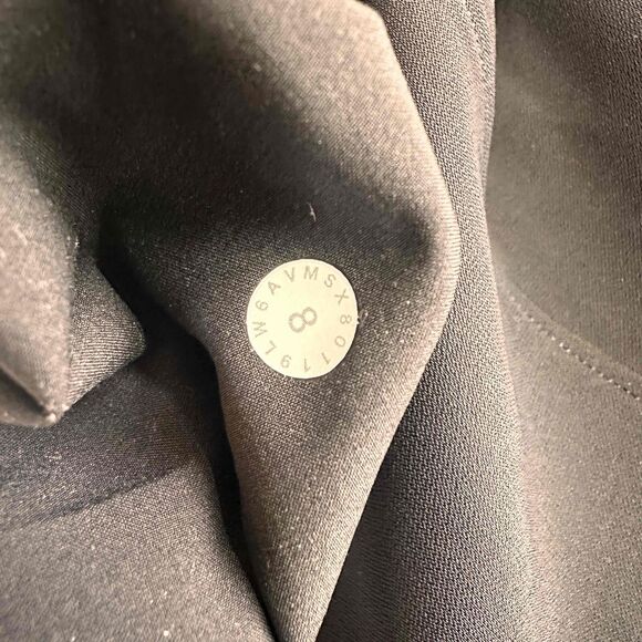 Lululemon Women's Black Keep Moving 23" Crop Loose Fit Trousers Pants Size 8 - Picture 5 of 7